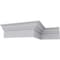Ekena Millwork 3 1/2"H x 2 1/4"P x 4 1/4"F x 94 1/2"L Eris Crown Moulding MLD03X02X04ER - alternate 7